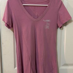 Nine Line Ladies V-neck Tee